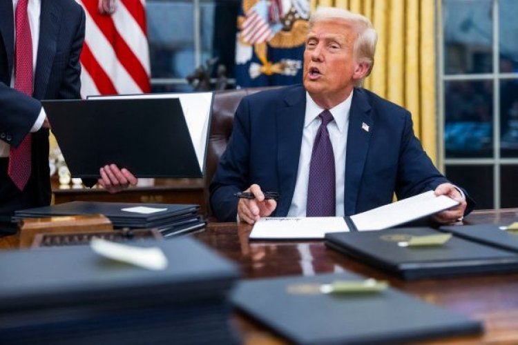 <p>Trump anuncia inversión de US$ 500 mil millones para infraestructura de IA junto a OpenAI, Oracle y Softbank</p>