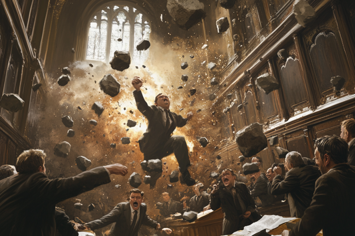 <p>La columna de J.J.Jinks: Lluvia de piedras</p>