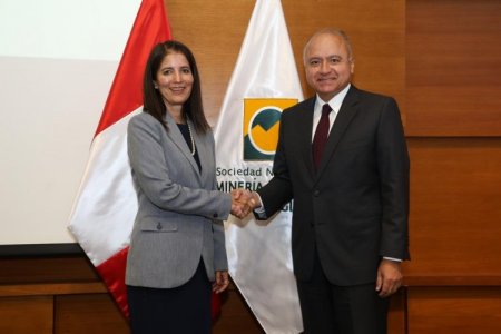 <p>Julia Torreblanca es electa presidenta de la Sociedad Nacional de Minería, Petróleo y Energía de Perú para 2025-2026</p>