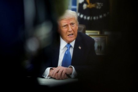 <p>Presidente Trump abre la puerta a hablar con México y Canadá sobre aranceles</p>