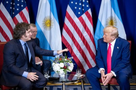 <p>Trump se reúne con Milei en la CPAC y lo invita a la Casa Blanca en los próximos meses</p>