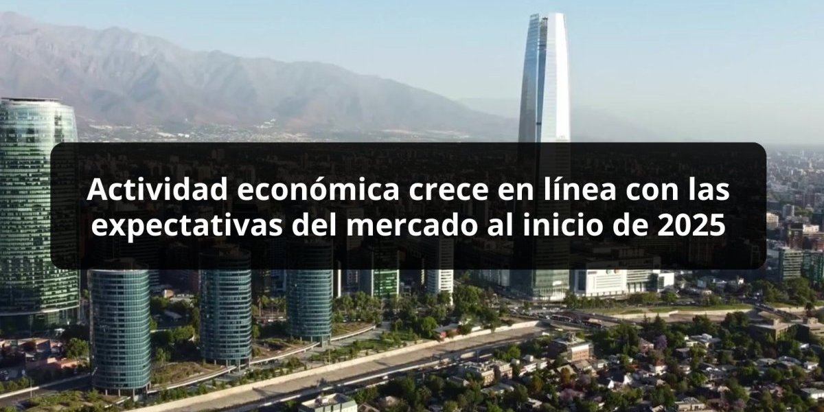 <p>DATA DF | Actividad económica crece en línea con las expectativas del mercado al inicio de 2025</p>