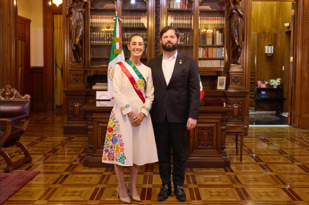 Boric y la Presidenta de México abordan desafíos comerciales en medio de tensiones arancelarias con Trump