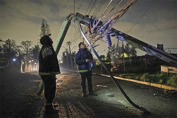Cortes de luz de 2024 provocan el peor registro histórico de tiempo sin suministro con 27,6 horas promedio