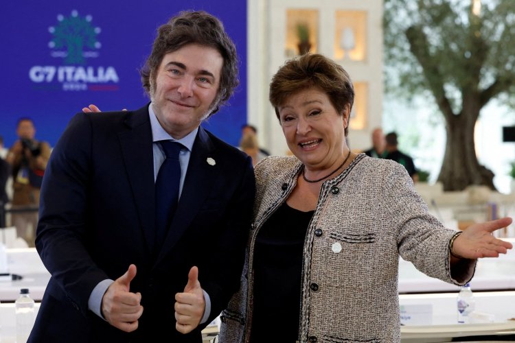 <p>Abril será el mes clave para que Argentina firme el acuerdo con el FMI, según Milei</p>