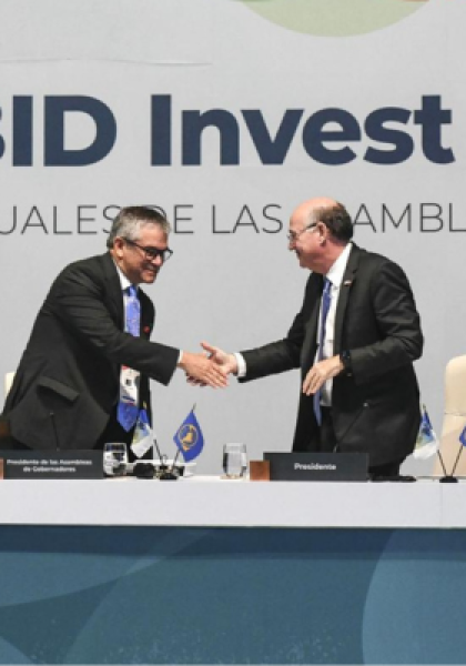Éxito rotundo del BID: 5 mil asistentes y US$40 millones para Chile