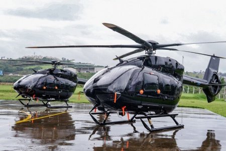<p>Helibras, subsidiaria de Airbus, espera vender hasta 50 helicópteros en Latinoamérica hasta 2026</p>