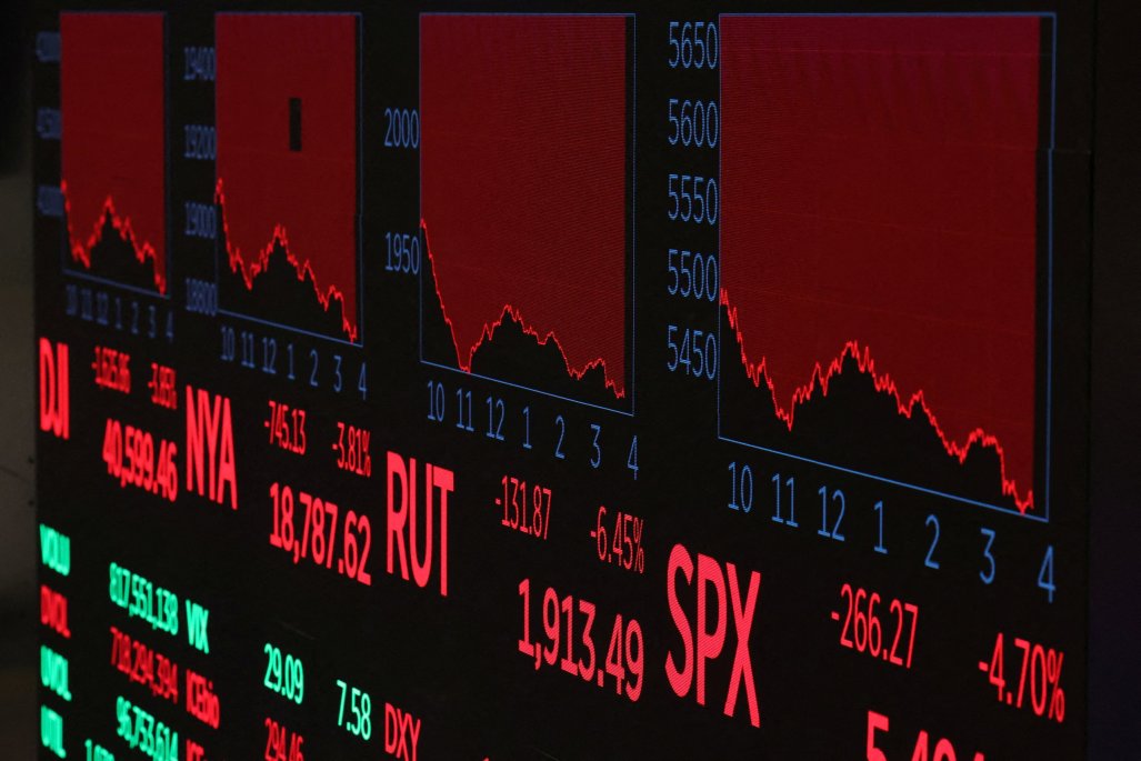 Wall Street en caída libre: repercusiones de la guerra comercial con China