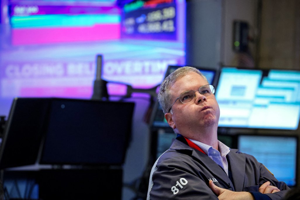 Wall Street en caída: Nasdaq pierde casi 2% tras anuncios de Nvidia