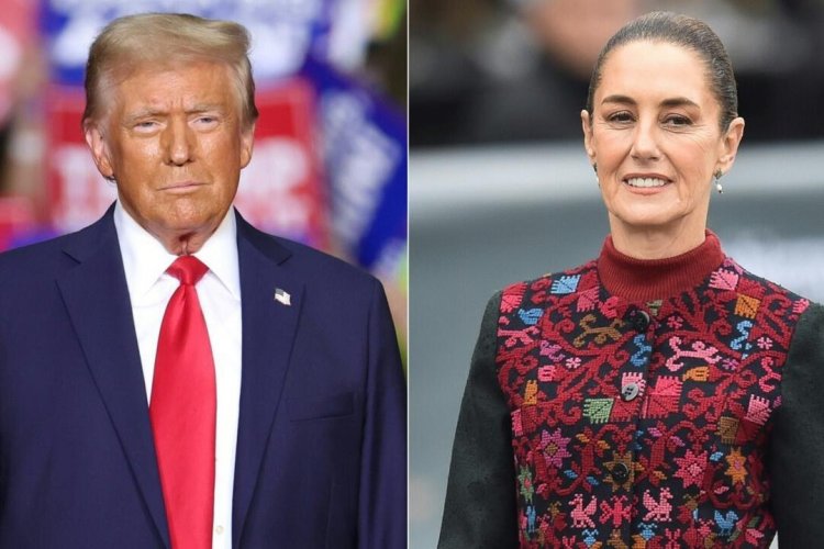 <p>Trump y Sheinbaum aseguran que tuvieron una llamada "muy productiva" por aranceles</p>