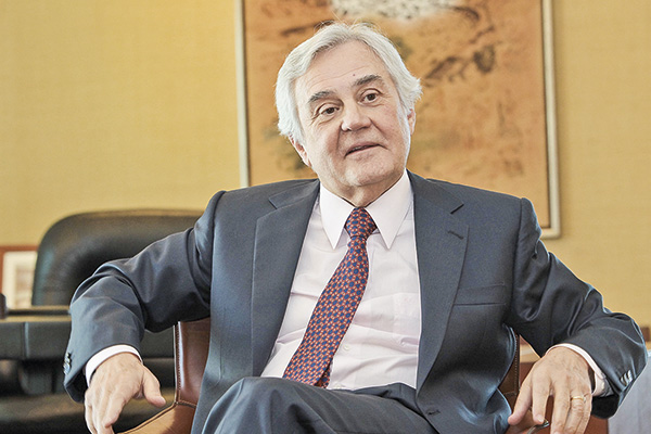 <p>Roberto Angelini, presidente de Corpesca. Foto: Rodolfo Jara</p>