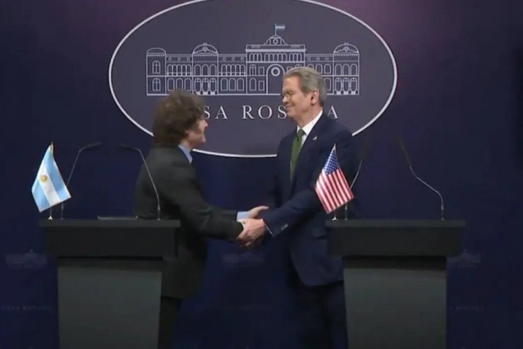 <p>Nuevo respaldo de EEUU a Milei: el Tesoro ofrece crédito para Argentina ante a un shock externo</p>