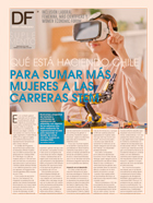 <p>INCLUSIÓN LABORAL FEMENINA, Más Científicas y Women Economic Forum</p>