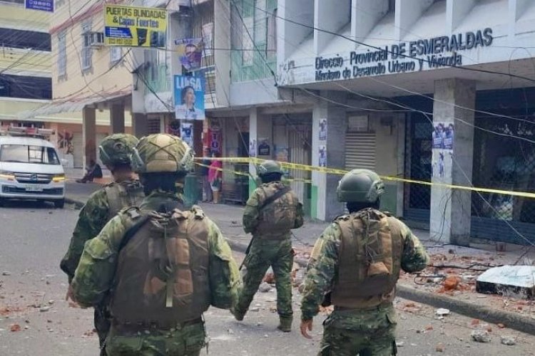 <p>Sismo de magnitud 6 sacude provincia costera de Ecuador y deja un herido y daños en edificios</p>