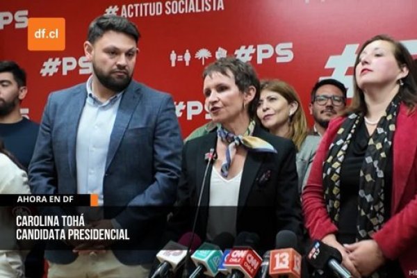 <p>Ahora en DF | Carolina Tohá agradece el respaldo del Partido Socialista: “Es un apoyo fundamental para lo que viene"</p>