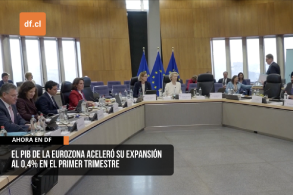 <p>Ahora en DF | PIB de la eurozona aceleró su expansión al 0,4% en el primer trimestre</p>