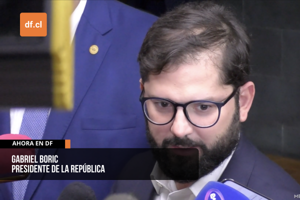 <p>Ahora en DF | Boric en medio de polémica por petición de la Fiscalía: “Nadie está por encima de la ley”</p>