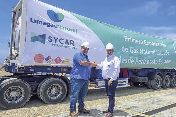 <p>LipiAndes profundiza su internacionalización y realiza la primera exportación de GNL a Ecuador</p>