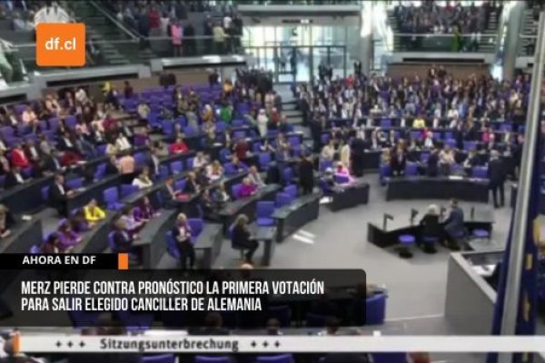 <p>Ahora en DF | Friedrich Merz pierde contra pronóstico la primera votación para salir elegido canciller de Alemania</p>