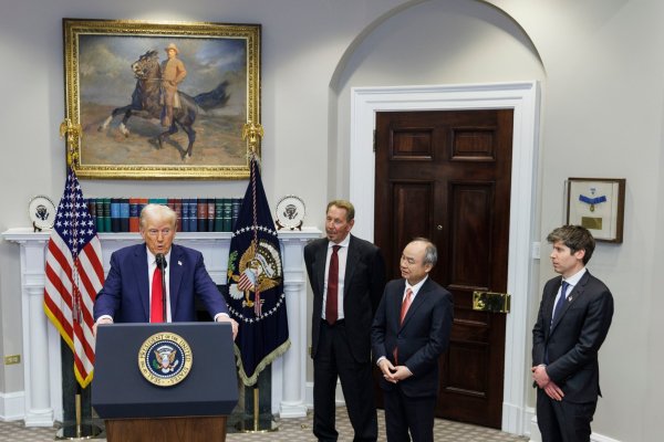 <p>El proyecto Stargate fue anunciado en la Casa Blanca por el Presidente Donald Trump. Foto: Bloomberg</p>