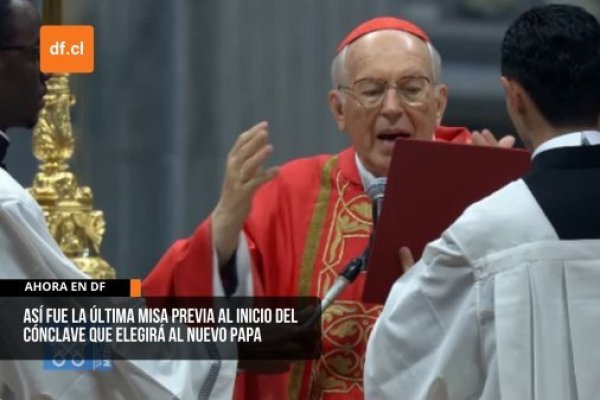 <p>Ahora en DF | Así fue la última misa previa al inicio del cónclave que elegirá al nuevo Papa</p>