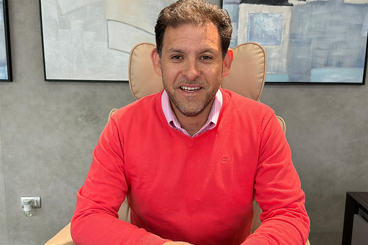 <p>Sergio Cáceres Ponce, gerente general de Grupo SCM.</p>
