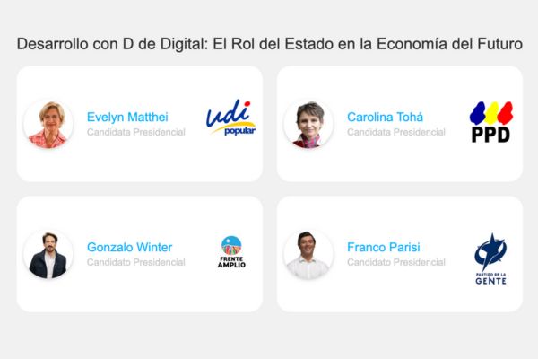 <p>Ahora en DF | Chile Fintech Forum: Candidatos presidenciales se refieren al rol del Estado en la economía del futuro</p>