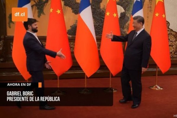 Ahora en DF | Boric se reúne con Xi Jinping: “Quiero reafirmar nuestra voluntad irreductible de seguir conversando con todos los actores”