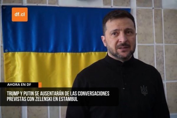<p>Ahora en DF | Trump y Putin se ausentarán de las conversaciones previstas con Zelenski en Estambul</p>