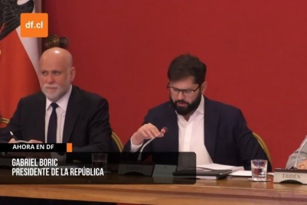 <p>Ahora en DF | Boric por caso ProCultura: “Quiero reafirmar mi convicción de que en Chile no hay nadie por sobre la ley”</p>