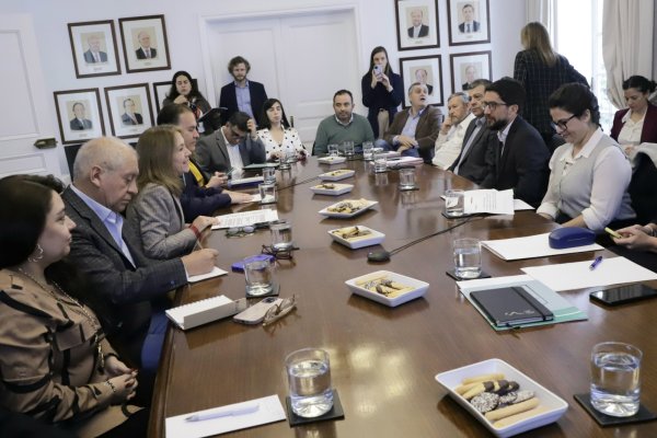 El ministro del Trabajo y Previsión Social, Giorgio Boccardo, participó este jueves de una reunión con la CPC por el proyecto de sala cuna.