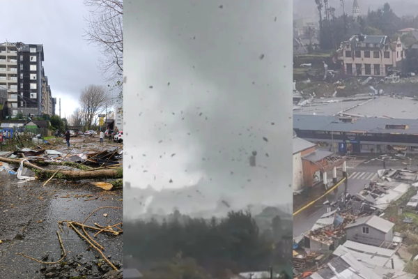 <p>Tornado golpea a Puerto Varas: reportan más de 23 mil hogares sin luz y daños materiales</p>