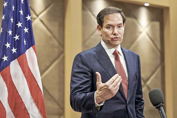 <p>Marco Rubio emitió un comunicado para referirse a los estudiantes chinos. Foto: Reuters</p>