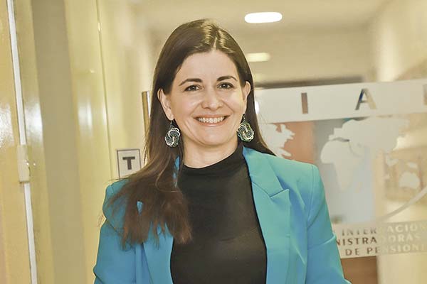 <p>La vicepresidenta ejecutiva de FIAP, Karol Fernández. Foto: Julio Castro</p>