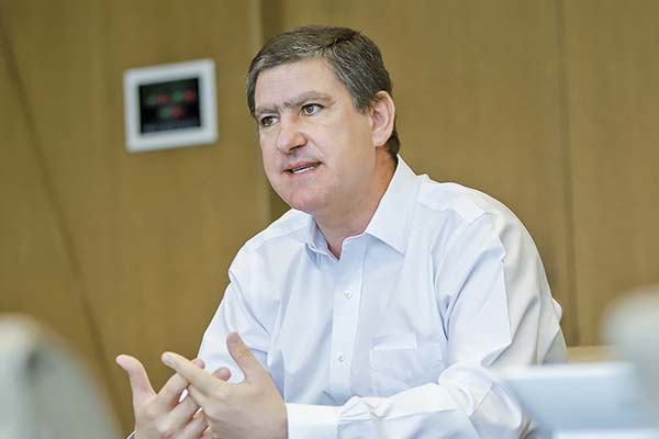 <p>El CEO de Grupo Patio, Jaime Munita, cumplirá el 1 de julio su primer año en la firma. Foto: Julio Castro</p>