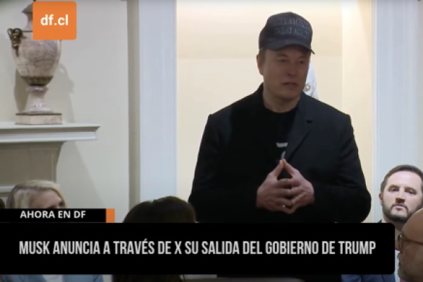 <p>Ahora en DF | Musk anuncia a través de X su salida del gobierno de Trump</p>