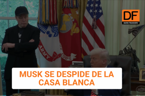 <p>Ahora en DF | Musk se despide de la Casa Blanca y Trump destaca su labor: "Prestó un servicio increíble"</p>