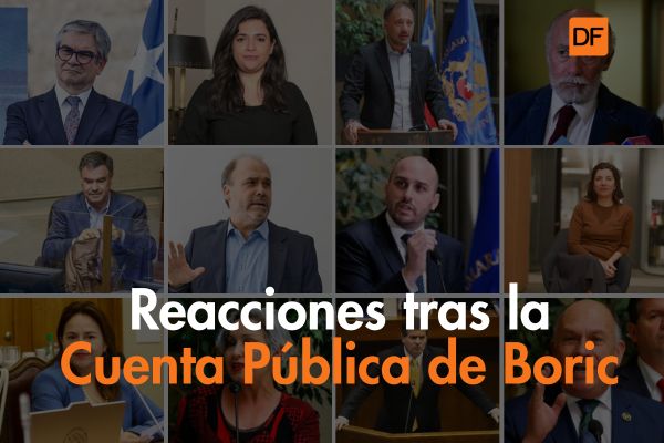 <p>Ahora en DF | Las reacciones tras la última Cuenta Pública de Gabriel Boric</p>