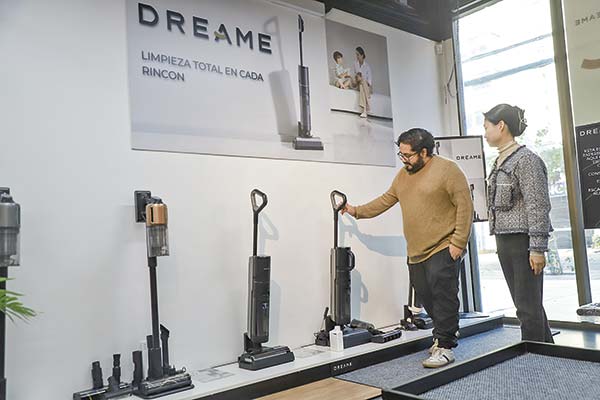 <p>El showroom de Dreame en Providencia. Foto: Julio Castro.</p>
