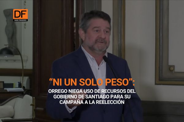 <p>Ahora en DF | Orrego niega uso de recursos del gobierno de Santiago para su campaña a la reelección</p>