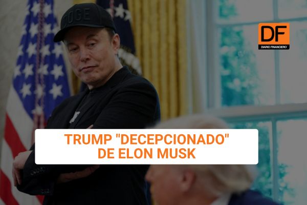 <p>Ahora en DF | Trump dice estar "decepcionado" de Elon Musk tras sus críticas a su legislación fiscal</p>