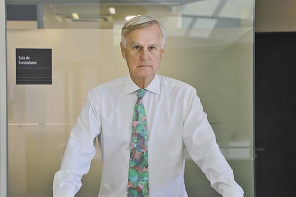 <p>El economista y académico de la Universidad del Desarrollo (UDD), Klaus Schmidt-Hebbel.  Foto: Pablina Salinas</p>