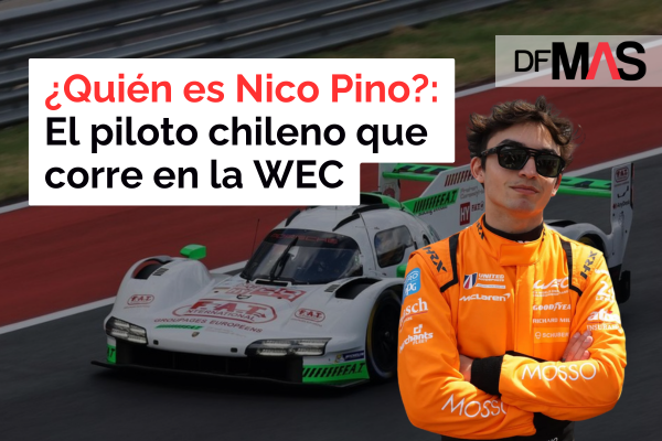<p>DF MAS | ¿Quién es Nico Pino?: El piloto chileno que corre en la WEC</p>