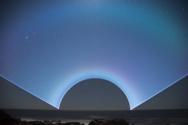 El brillante crecimiento del arte lumínico en Chile