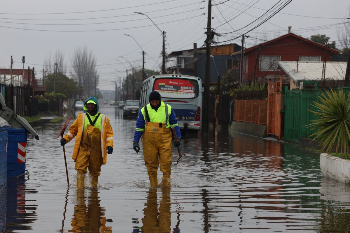 <p>Múltiples afectaciones tuvo el frente de mal tiempo en la Región del Biobío. (Foto: Aton Chile)</p>