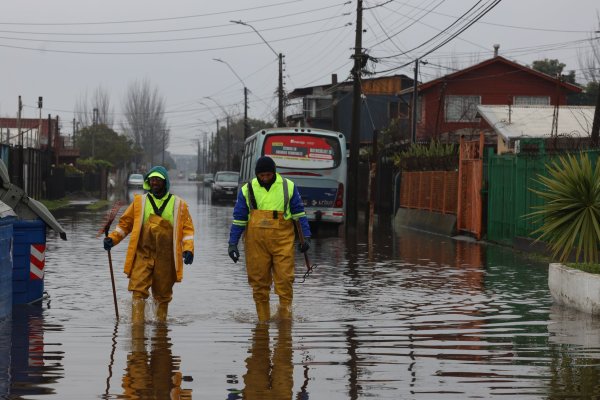 <p>Múltiples afectaciones tuvo el frente de mal tiempo en la Región del Biobío. (Foto: Aton Chile)</p>