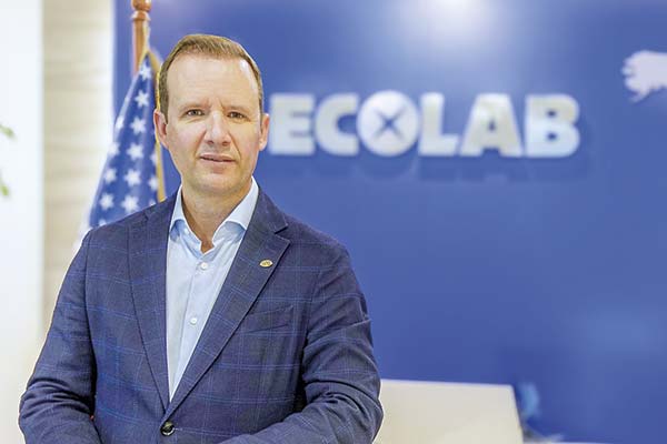 <p>Luis Felipe Carrillo, vicepresidente para América Latina de Ecolab.</p>