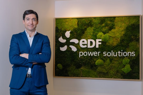 <p>Joan Leal, CEO de EDF power solutions designado en Chile.</p>