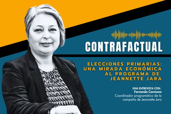 <p>🎙️ Contrafactual | Elecciones primarias: Una mirada económica al programa de Jeannette Jara</p>