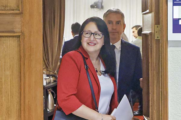 <p>Dorothy Pérez, contralora general de la República. Foto: Aton</p>